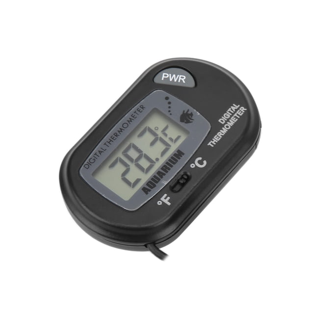 Aquarium Water , Temperature Gauge Waterproof Digital Fish C / F For Refrigerators