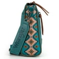 thumbnail image 6 of Wrangler Aztec Crossbody Bags Boho Shoulder for Women, Turquoise, 6 of 7