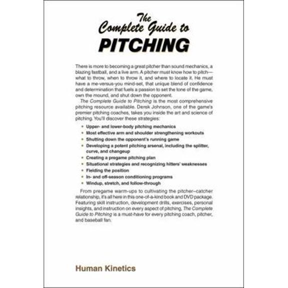 Pre-Owned The Complete Guide to Pitching [With DVD] (Misc.) 0736079017 9780736079013