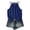Dark Blue, variant on Womens Halter Tops Back Bow Tie Sleeveless Blouse Casual Loose Fit Keyhole Back Camisole for Daily Wear Purple XXL