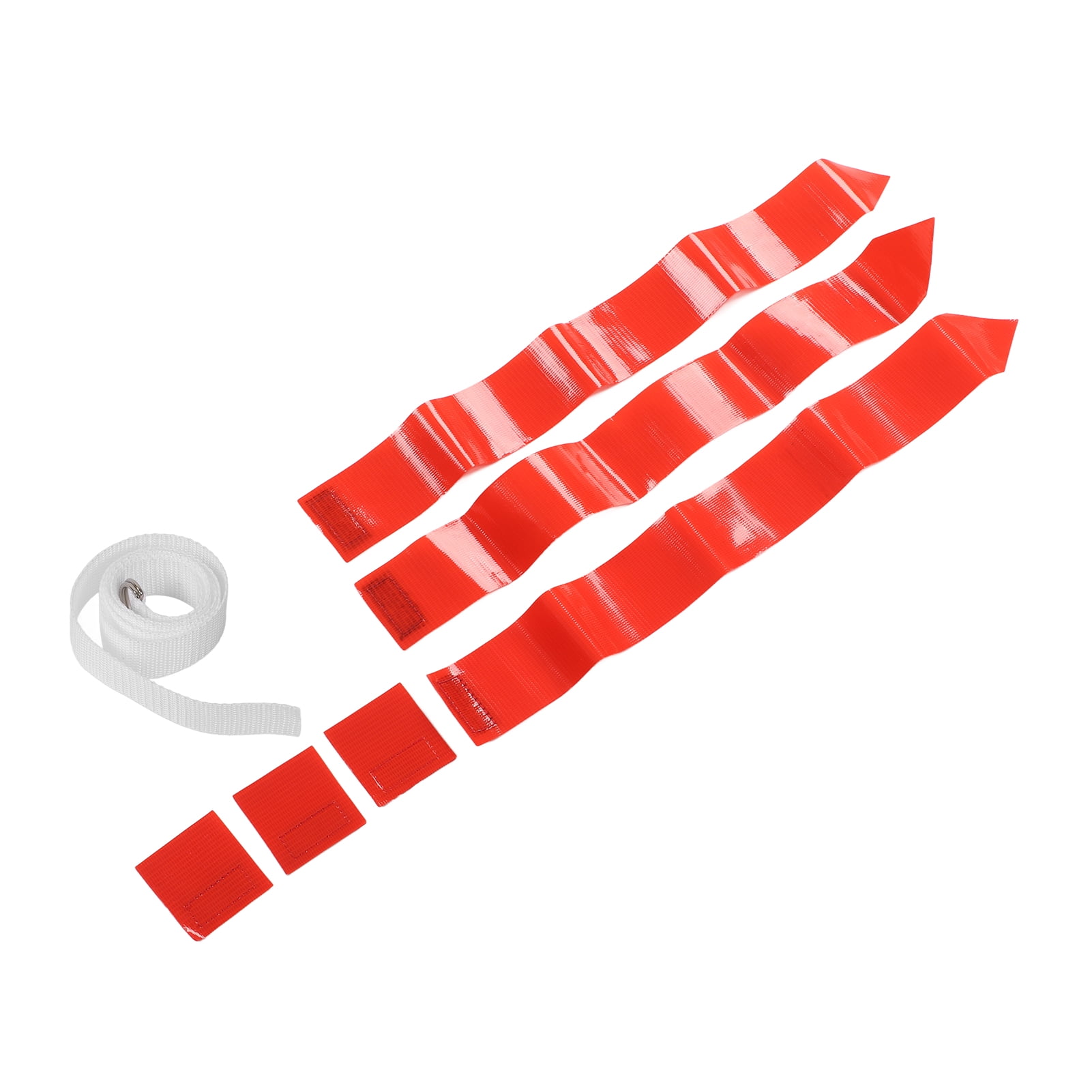 Soccer Belt Tag, Red Practical Football Belt Flag  For Children For Recreational Activities