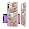 thumbnail image 2 of Texas Longhorns iPhone Paisley Design Clear Case, 2 of 7