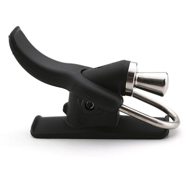 Soidarity Caña de pescar, ayuda para gatillo, surf, acero inoxidable, nailon, protección, carrete fijo, fundición, pez portátil para pescadores Pescar Negro Soidarity OD024603-01