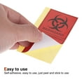 thumbnail image 4 of Uxcell Biohazard Stickers Warning Sign Red with Black Words Warning Label 50mmx50mm for Industrial 10pcs, 4 of 5