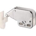 thumbnail image 3 of Cabinet Door Spring Latchlatch, Automatic Push To Open For Closet Swing Doorsnickel Plated Steel Latch 34x27x11mm And Plastic Receptacle 33x11x16mm, 3 of 5