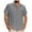 Gray, variant on Coorders George Men's & Big Men's Casual Linen Shirts Short Sleeve Hawaiian Button Down Shirt with Pocket ,Navy,S