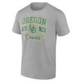 thumbnail image 2 of Men's Heather Gray Oregon Ducks Oversized Icon T-Shirt, 2 of 3