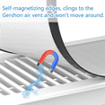 thumbnail image 4 of Floor Vent Cover, Magnetic Vent Cover Mesh Ventilation Filter for Home Floor/Wall/Ceiling to Capture Debris Hair Dust D, 4 of 7