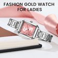 thumbnail image 3 of SKMEI Watches for Women Rectangular Ladies Quartz Watch Elegant Dainty Stainless Steel Womens Small Watch, 3 of 8