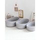 thumbnail image 1 of 1pc Solid Color Desktop Storage Basket, 1 of 4