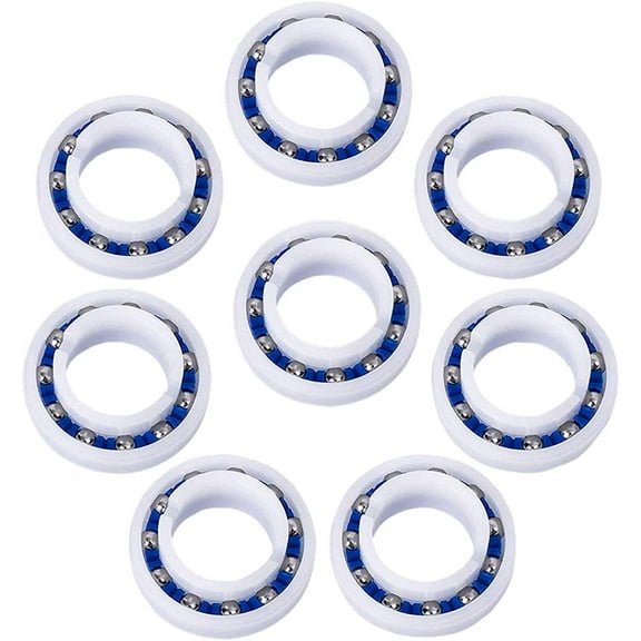 8 Pack C60 C-60 Pool Bearing Replacement Wheels for Polaris 280/180 Pool Cleaner