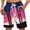 A1#-Purple, variant on LPKRT Men Sunset Beach Print Swim Trunks - Drawstring Loose Shorts, Quick Dry Summer Bottoms(Khaki-2XL)