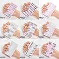 thumbnail image 4 of Long Lasting Self Adhesive for Women Girls Press On Nail Nail Stickers Nail Polish Strips Full Nail Wraps Nail Art Decal AF028, 4 of 8