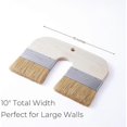 thumbnail image 5 of Limewash Paint Brush Natural Bristle - 4 Inch Wide U-Shaped Brush, 5 of 5