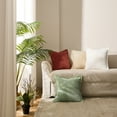 thumbnail image 6 of Topfinel 16" x 16" Wide Side Pillowcase,Corduroy Decorative Textured Pillow Cover,SageGreen,Set of 2, 6 of 8