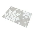 thumbnail image 1 of TIELUTT Door Mat Reindeer Snowflake Welcome Mat Non and Washable Front Door Mat Suitable for Small Blanket Remnant Rug Furry Area Rugs 8x10 Shag Area Rugs for Living Room Mauve Throw Blanket, 1 of 2