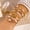 #1-BR26Y0017, variant on Multicolor Beaded Stretch Bracelets for Women Trendy Stackable Layered Bracelet Boho Conch Seashell Starfish Charms Bangle Bracelet