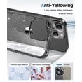 thumbnail image 4 of Funda de teléfono MIODIK para iPhone 16 Pro Max Clear Glitter, 4 of 6
