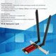 thumbnail image 3 of Tarjeta de red WiFi PCIE tarjeta de red PCIE fácil de instalar 42 1200Mbps 24G 5G Banda dual para computadora de escritorio ANGGREK Otros, 3 of 8