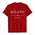 thumbnail image 4 of BOOMNY Women's Short Sleeve T-Shirts Crew Neck Italian Day Graphic Tshirts Summer Tee Tops for Women, 4 of 4