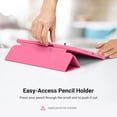 thumbnail image 2 of KOMI for iPad 10th Generation Case 2022 with Pencil Holder, iPad 10.9 Inch Case [Support Touch ID] Flexible TPU Back Shell Smart Trifold Stand Protective Cover, Auto Wake/Sleep, 2 of 5