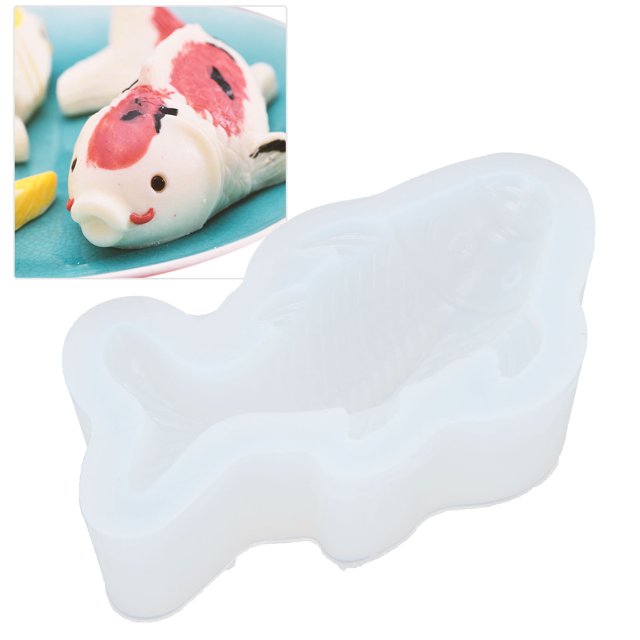 Molde De Silicona Para Peces, Molde De Silicona Para Pasteles, Diseño Pequeño Antiadherente, Multifuncional, Para Fondant, Refrigerios De Chocolate