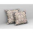 thumbnail image 2 of Earth and Heaven Indoor/Outdoor Pillow with Removable Cover in White Blue 20x20, 2 of 5