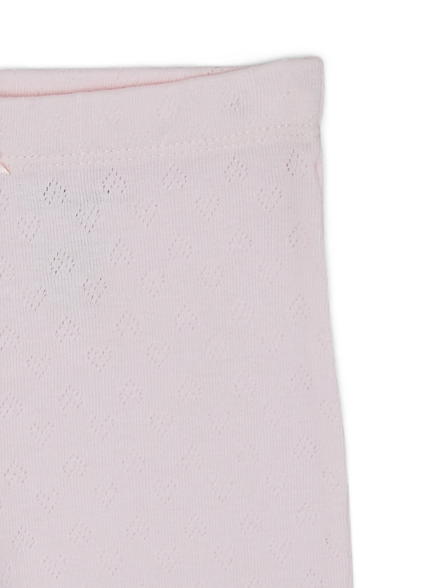 Huggies Baby Girl Pink Butterfly 2pc Organic Cotton Bodysuit and Pant Set, Sizes NB-24M