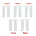 thumbnail image 2 of Garosa Professional 200pcs Plastic Plug Rimless Eyeglasses Buckle Frame Glasses Plug, 2 of 8