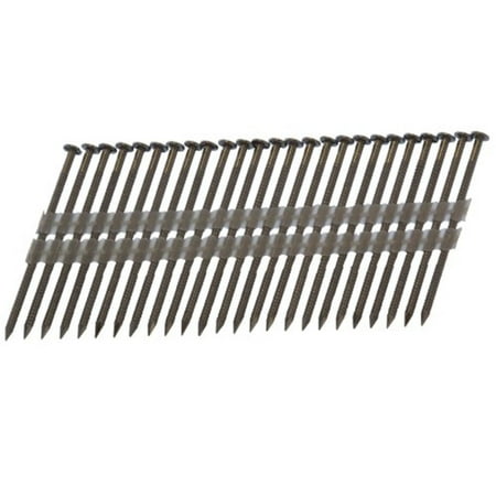 

Spotnails 2-12D120SSR 3-1/4 x.120 20-22deg Plastic Strip 304 SS Nails 1 000/Box