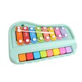 thumbnail image 2 of zanvin 2 In 1 Baby Piano Toy For Toddlers 1-3 Years Old, 8 Multicolored Key Keyboard Xylophone Piano, Preschool Educational Musical Learning Instruments Toy gifts, 2 of 6