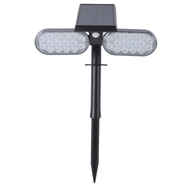 Focos Solares Para Paisajes, Gran Angular De 270, Silicio Policristalino De Alto Brillo, IP65, Impermeable, Versátil, Luz De Pared De Inducción Solar Para Vallas De Jardines