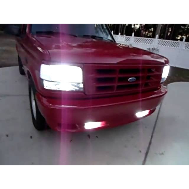 For 1993 1994 1995 Ford F150 SVT Lightning Fog Lamps Driving Lights