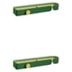 thumbnail image 1 of Naiovety Pantuflas Rack Montaje en pared Aseo Zapatos Titular Organizador de almacenamiento Verde Verde 2piezas, 1 of 6
