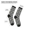 thumbnail image 3 of Vsdgher Husky Unisex Crew Socks Lightweight Breathable Ventilation Ankle Socks, Mid-calf socks for Daily, 3 of 7