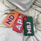 thumbnail image 4 of Personalized iPhone Case Monogram Initial Letter Leather Case For iPhone 15 14 13 12 11 Pro Max XS XR 7 8Plus Luxury Phone Cover, 4 of 5