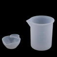 thumbnail image 5 of 12 Pieces clear silicone reusable mixing cup 100ml measuring cups liquid epoxy, 5 of 8
