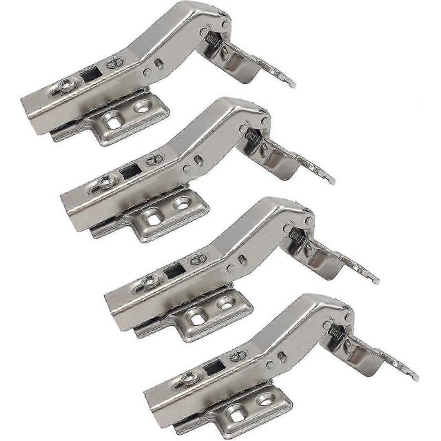 45 Degree Corner Hinge 35mm With Damper For Multi-side Door Soft Close Hinges For Angular Folding Cupboard Doors Furniture Kitchen Set Of 4
