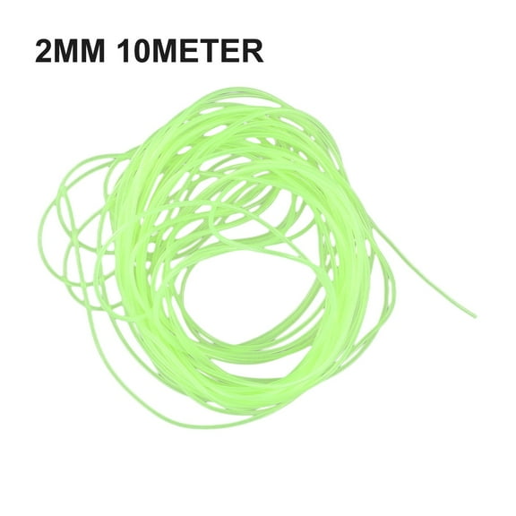 1/5/10m Fishing Night Luminous Tube Green Soft Silicone Fishing Sleeves Fishing Hook Line Glow Pipe Fishing Tools