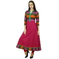 thumbnail image 1 of Amoghah Printed Long Anarkali Cotton Kurta Traditional Indian Kurti For Women, 1 of 7