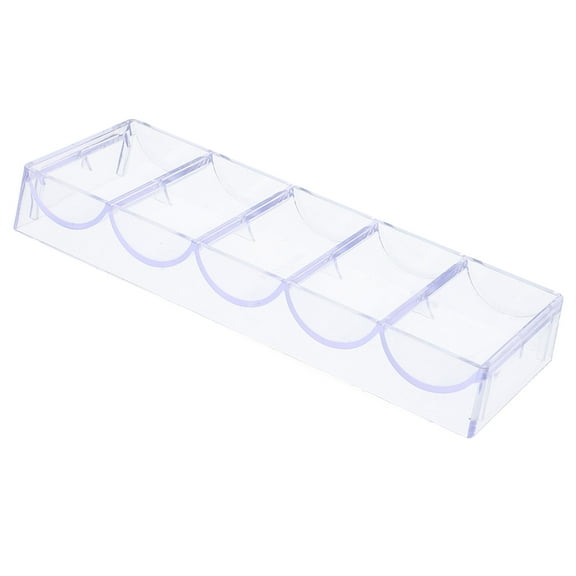 Masteelf MLINS Clear Acrylic Cracker Tray and Holder for Serving Trays Food Display Stand for Home Party Charcuterie Board Platter