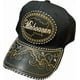 thumbnail image 3 of Gorra de Michoacan Gorro Ajustable Unisex, Estilo Charro, Poliéster/acrílico, Diseño de Piel de Serpiente Bordado en Negro, 3 of 4