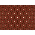thumbnail image 1 of Ahgly Company Machine Washable Indoor Rectangle Transitional Mahogany Brown Area Rugs, 5' x 8', 1 of 7
