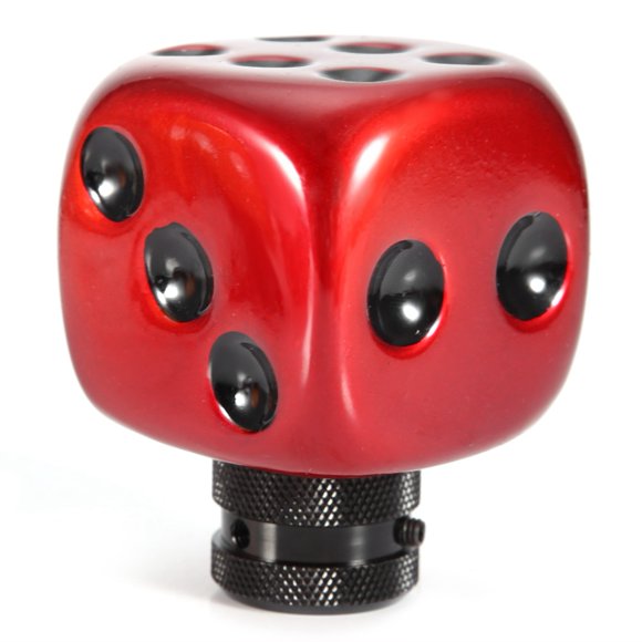 Greensen Dice Shift Knob,Car Modified Dice Gear Shift Knob Stick Lever Shifter Universal , Gear Shifter