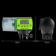 thumbnail image 2 of Graflsoa Smart Aquarium Auto Feeder with Timer, Large Capacity 200ml, Floating Design for Fish, Turtles, and Frogs, Easy Adjustable Feeding, Battery Operated, Suitable for All Fish Food Types., 2 of 7