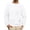 White, variant on Men's Long Sleeve Crew Neck Knit Sweater Classic Fit Solid Casual Pullover Top