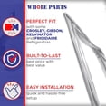 thumbnail image 5 of Whole Parts Refrigerator Freezer Door Seal Gasket (Gray) Part# 5304506125 - Replacement & Compatible with Some Crosley, Gibson, Kelvinator and Frigidaire Refrigerators, 5 of 7