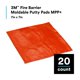 thumbnail image 2 of Masilla moldeable Fire Barrier 3M MPP+ roja, 7 x 7 pulgadas, caja de 2, 2 of 6