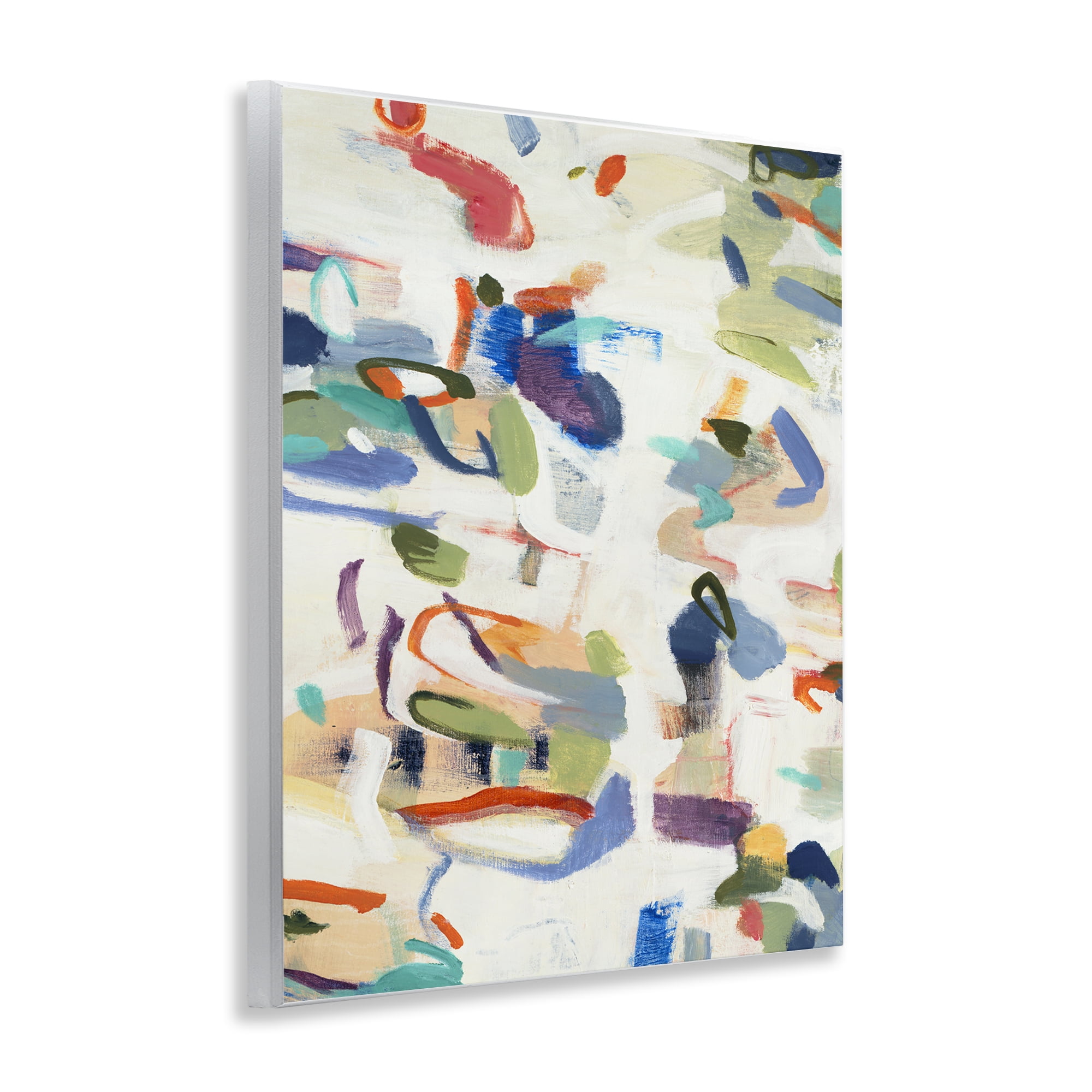 Stupell Industries Expressive Composition Brushstrokes Wall Plaque Art, design by Lisa Ridgers