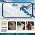 thumbnail image 2 of Case for iPhone 14 Pro 5G,Slim Thin Soft TPU Bumper & Hard PC Transparent Back Shockproof Scratch Resistant Protective Phone Case for iPhone 14 Pro 5G 2022 6.1 inch (Blue), 2 of 14